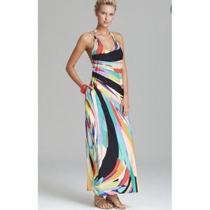 Trina Turk Prisma Swim Cover-up Maxi Dress Med/Large